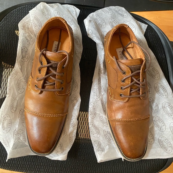 STEVE MADDEN Men's Leather Dress Shoes - Picture 2 of 6